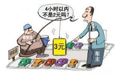 道路停车靠人工收费，现金流失有多大？
