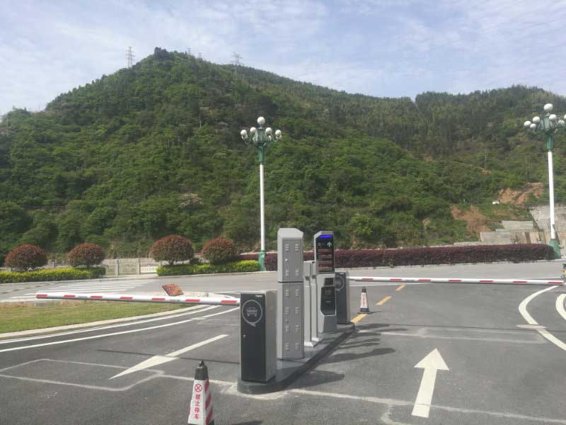 湖南长沙双牌水电站循II型车牌识别道闸系统