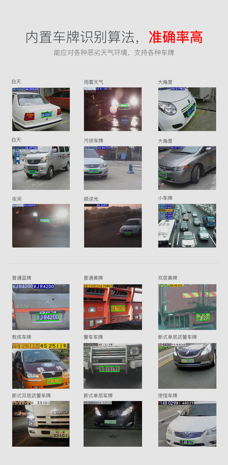 恭系列III型车牌识别系统
